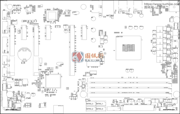 GA-Z270P-D3主板点位图PDF