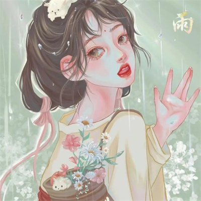 仙气唯美的稀有古风动漫女头