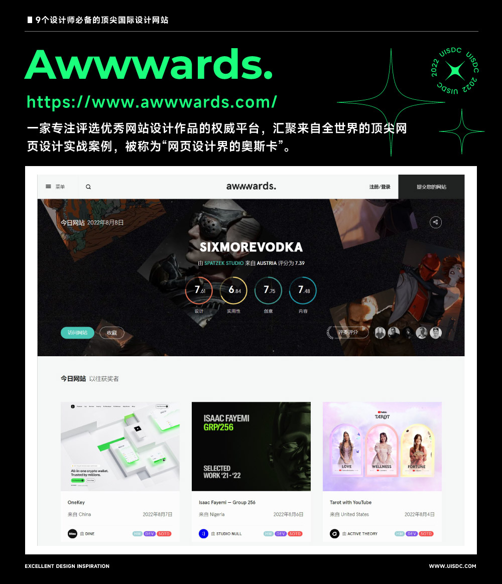 9个设计师必看的国际顶尖设计网站