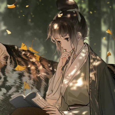 精选古风动漫女生头像高清大图