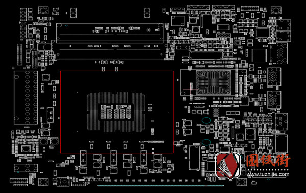 ASUS PIO-B250I主板维修点位图
