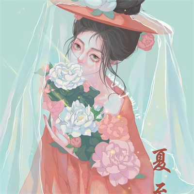 仙气唯美的稀有古风动漫女头