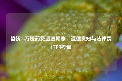 垫资24万医药费遭遇赖账，道德良知与法律责任的考量